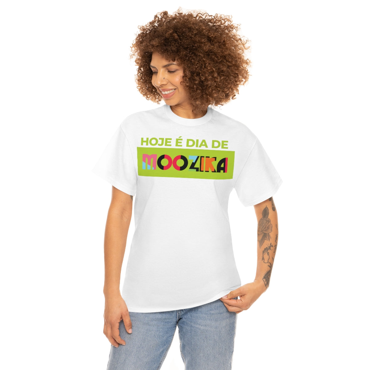 T-Shirt "Hoje é dia de Moozika"